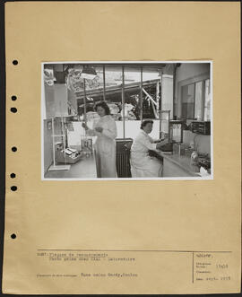 Genève, avenue de la Jonction : laboratoire de l'usine Gardy