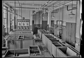 Genève, avenue de la Jonction : atelier de galvanoplastie de l'usine Gardy