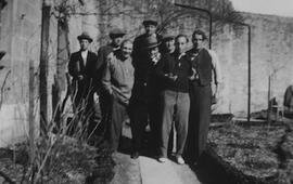 [Lucien Tronchet et ses codétenus à la prison de St-Antoine]