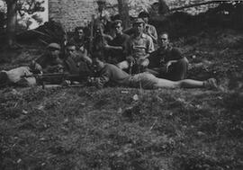 [2e Guerre mondiale: groupe de partisans italiens]
