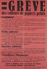 Grève des colleurs de papiers peints