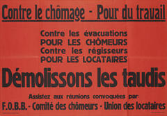 Démolissons les taudis