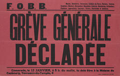 Grève générale déclarée